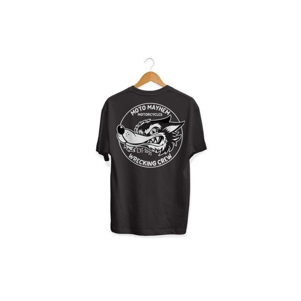 Motorcycle Wrecking Crew Wolf T-Shirt
